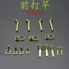 Anel Superior da Vara Frontal Anel Guia de Fio de Aço Olhal Guia da Vara Frontal Anel de Fio Anel Cruzador de Linha Vara de Pesca para Mar Vara de Pesca Modificação Acessórios DIY