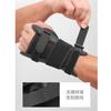 Atacado de fábrica pulseira esportiva de couro para pulso torcido proteção de palma luvas protetoras fixas para homens e mulheres
