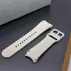 Adequado para Samsung Galaxy Watch 7 Fe 654 Pulseira de Silicone com Padrão Ondulado Pulseira de Pulso Estilo Oficial