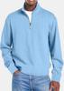 Nuevos Productos de Otoño de Amazon Tops Casuales de Manga Larga con Cierre para Hombre Ropa Deportiva Moda Polo Slim de Otoño