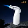Nuevo modelo de encendedor tipo pistola de pulverización para encender puros y moxibustión, recargable, para exteriores, creativo, personalizado, lanzallamas portátil para uso en casa