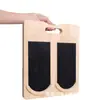 Madera Transfronteriza Estiramiento de Pantorrillas Madera Tabla Inclinada Tabla Inclinada Ajustable Tabla de Equilibrio Inclinada Estirador de Pantorrillas Tabla de Estiramiento para Oficina