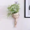 Maceta colgante, maceta suspendida, decoración artística para el hogar, maceta de pared, maceta decorativa creativa para jardín