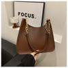 Bolso de Hombro Texturizado Vintage Commuter Versátil Ins para Mujer 2024 Principios de Primavera Nuevo Bolso de Axila Bolso Tote de Moda