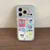 Funda de Teléfono Magnética de Dibujos Animados Linda Tamagotchi Compatible con iPhone16pro15Pro