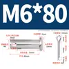 Pasador de Acero Inoxidable 304 con Cabeza Plana y Agujero, Pasador Cilíndrico, Pasador de Posicionamiento Cilíndrico Gb882 con Juego de Pasador de Chaveta