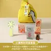 Vamos Pato Aluno do Ensino Fundamental Presente Conjunto de Papelaria Presente de Aniversário Infantil Lembrança de Atividade de Classe Bolsa de Tricô Bolsa de Presente