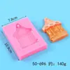 Llavero Colgante de Unicornio Troyano de Hueso de Mariposa DIY Molde de Silicona con Espejo Colgante de Elefante Molde de Goma para Resina Epoxi