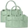 Bolsa de fieltro para mamá de suministro transfronterizo de Amazon, bolsa de fieltro para pañales de gran capacidad, bolsa de fieltro hecha a medida para madre y bebé
