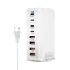 Cargador de Nitruro de Galio Pd de 240W Qc3.0 Estación de Carga de Escritorio Multi-Puerto USB Multi-Puerto Cargador de Escritorio de 240W