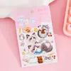 Pegatinas 5D tridimensionales con relieve para niñas, dibujos animados infantiles, autoadhesivas, impermeables, decoración DIY para funda de teléfono, patrones pequeños