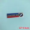 Adequado para Adesivos de Carro Bmw m Performance Adesivos de Carro de Metal Logo de Alumínio Bmw Adesivos Decorativos de Para-lama