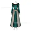 Spot Monster Shrek Cos Princess Fiona Cosplay Vestido Verde Disfraz Cosplay