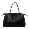 Bolsa de Tecido de Grande Capacidade para Mulheres 2024 Verão Nova Bolsa de Viagem Curta Distância Estilo Coreano Moda Bolsa de Mão Tote