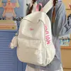Mochila Estrela Fofa para Alunos do Ensino Fundamental II e Médio, Estilo Nicho Tendência para Meninas, Bolsa de Ombro Duplo de Grande Capacidade, Mochila Leve de Viagem para Universitários