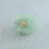 Fornecimento de Fábrica Acessórios para Vestuário Flor de Botão Gaze Flor Estilo Coreano DIY Flor de Tecido Feita à Mão Acessórios Versáteis para Penteado Decoração Em Estoque