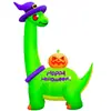 Modelo Inflável de Halloween, Ornamento Inflável de Dinossauro Gigante, Adereços para Festa ao Ar Livre, Modelo de Decoração Inflável para Jardim