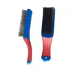 Cepillo práctico para zapatos de tintorería, cepillo duro para limpiar suelas y bordes de zapatos, eficaz para eliminar manchas y limpiar
