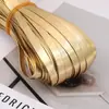 Tiras de Borda em Couro PU, Tiras Decorativas Douradas e Prateadas, Tiras de Couro para Almofadas DIY Feitas à Mão, Acessórios para Roupas Atacado