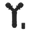 Protección Solar Tuv Conector de Farola Exterior Conector de Cable Uno Entrada y Dos Salidas Conector Impermeable Ip68 Conector Impermeable Tipo Y de Tres Núcleos