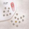 Joias para unhas atacado liga pilha Acabamento diamante strass tamanho strass unha de noiva diamante Super Flash strass acessórios para unhas