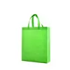 Bolsas de tela no tejida personalizadas con logo para promoción y publicidad corporativa, bolsas de compras ecológicas laminadas hechas a medida