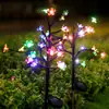 Luzes de Solo Solares, Luzes Decorativas de Cogumelo para Gramado, Luzes de Ambiente para Jardim, Luzes de Solo de Abóbora Olho de Boi, Luzes de Galho