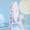 Cinta impresa para bendición de cumpleaños Huiya, Cinta de satén colorida, Cinta decorativa DIY para empaque de flores de pastel, Venta al por mayor