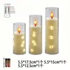 Luzes de Velas Eletrônicas LED Luzes de Corda de Natal e Halloween Luzes de Ambiente Luzes de Decoração de Mesa de Jantar de Luxo Velas Adereços Atacado