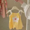 Ropa Fina con Tirantes, Monos Súper Lindos, Chalecos de Bebé para Verano, Ropa Linda para Gatear para Bebés Niñas 0102A001