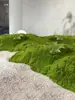 Musgo Artificial Verde para Paisagismo, Micro-Paisagens de Jardim, Materiais Decorativos, Musgo Sintético, Enfeites de Grama Artificial