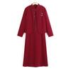 Ropa de otoño para 50 años ropa para mediana edad y personas mayores ropa para banquete de bodas de 60 años ropa para suegra ropa para suegra talla grande otoño ropa nueva mujer
