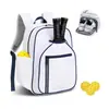 Mochila de Pádel 30L Bolsa de Pádel Impermeable Gran Capacidad Bolsa Deportiva de Tenis con Compartimento para Zapatos Doble Hombro Bolsa para Raquetas de Tenis