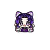 Kimetsu no Yaiba versión Q caricatura insignia broche de aleación accesorios periféricos de anime accesorios unisex comercio exterior transfronterizo