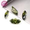 Olho de cavalo AAA 14# amarelo oliva 15# oliva 16# verde oliva zircônia pedra solta é atacado de estoque de fábrica