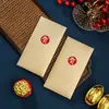 [Personalizado] Envelopes Vermelhos Simples Personalizados, Papel Rígido Fosco, Universal para Presentes, Sacos de Envelope Vermelhos com Estampa Dourada, Atacado de Fábrica