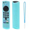 Adequado para Controle Remoto de Voz Amazon Alexa 3ª Geração Capa Protetora de Silicone com Design Luminoso Vazado
