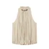 Comercio exterior transfronterizo 2026 nuevo top de verano con cuentas estilo halter y mangas abullonadas 4745028 pantalones 4745029 conjunto