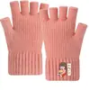 Guantes Táctiles de Acrílico RPET Transfronterizos Guantes Tejidos Completamente Acrílicos de RPET Guantes de Hilo Reciclado Fábrica Personalizada