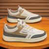 Tênis Masculino Baixo Verão 2025 Estilo Coreano Tendência Versátil Sola Grossa Resistente ao Desgaste Esportivo Casual