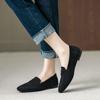 Hui Liya Celebridade da Internet Novo Retro Francês Versátil Mocassins Sapatos Baixos Sapatos Femininos T5593-2