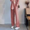 Traje delgado color púrpura taro para mujer, traje de ocio para oficinista, 2024, multicolor opcional, pantalones de traje transfronterizos