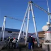 Torre de Celosía para Subestación Galvanizada por Inmersión Estructura de Central Eléctrica Estructura de Subestación 110Kv Estructura de Energía para Parque Eólico