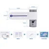 Fornecimento de Fábrica Esterilizador de Escova de Dentes UV Esterilização Inteligente Suporte de Parede para Banheiro Espremedor Automático de Pasta de Dente