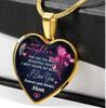 Deseo venta caliente transfronteriza nueva mamá e hija collar con colgante de corazón de oso Pooh