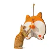 Tapete Rascador de Sisal para Gatos Tabla Rascadora para Gatos Resistente al Desgaste No Descascara Adhesivo de Pared Vertical Pasta para Gatos en Pared Anti-arañazos de Gato Protección de Sofá