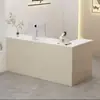 Balcão de caixa de canto estilo creme, pequeno balcão de recepção, balcão de recepção moderno simples para lojas de roupas, balcão em L