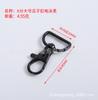 Fábrica en stock 6 puntos 20MM hebilla mediana grande de melón accesorios de ferretería para equipaje correa para mascotas hebilla para perro zinc