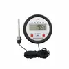 Termômetro Digital para Uso Doméstico 220V Termômetro Digital Eletrônico Industrial Termômetro com Sonda de Fio Embutida à Prova d'Água