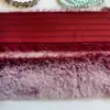 Tira de imitación de pelo de conejo estilo mejorado de 1 cm de ancho cinta de no tejido hecha a mano para bricolaje encaje accesorios para linterna de león danzante traje Tang Hanfu tira plana